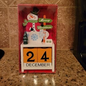 Christmas Calendar Box